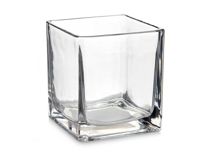 GIFTDECOR Porte-bougie en Cristal 10x10