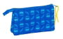 Safta Portatodo triple Batman preescolar, boîte de rangement triple compartiments, 22 x 12 x 3 cm, pour enfants à partir de 3 ans