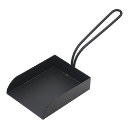 Edm Pelle à cendres métallique noire 10 x 3 x 28 cm