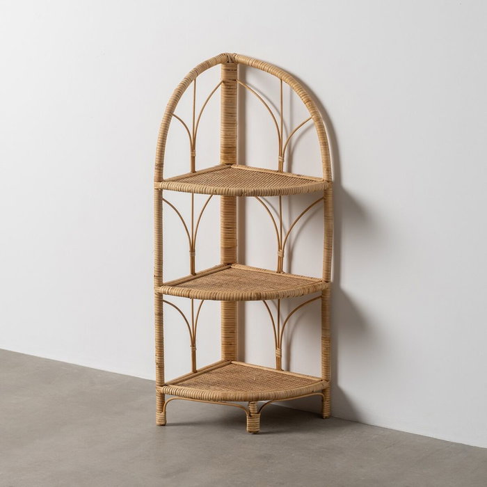 Étagère Beige Rotin 45 x 33,5 x 90 cm Étagère Beige Rotin 45 x 33,5 x 90 cm