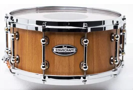 PEARL Stave Craft Caisse Claire 14 X 6,5" Thai Oak Pearl