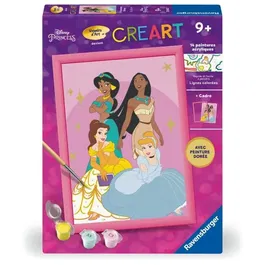 Ravensburger 25843 - Kit de Peinture par Numéros CreArt Kids, 18x24 cm, Licorne (Cadre Inclus), A Partir de 7 Ans