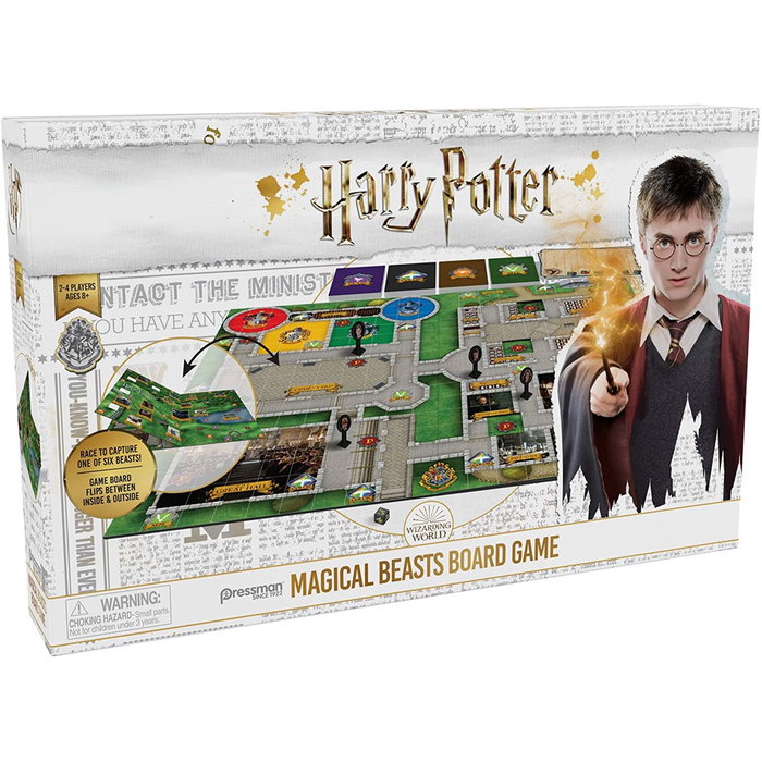 Jeu de Plateau Harry Potter Animales Fantásticos - Aventure Cooperative/Compétitive pour Toute la Famille, PEGI 6, 2-4 Joueurs Jeu de Plateau Harry Potter Animales Fantásticos - Aventure Cooperative/Compétitive pour Toute la Famille, PEGI 6, 2-4 Joueurs