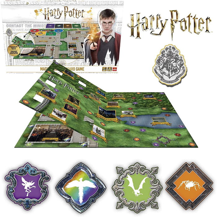 Jeu de Plateau Harry Potter Animales Fantásticos - Aventure Cooperative/Compétitive pour Toute la Famille, PEGI 6, 2-4 Joueurs Jeu de Plateau Harry Potter Animales Fantásticos - Aventure Cooperative/Compétitive pour Toute la Famille, PEGI 6, 2-4 Joueurs