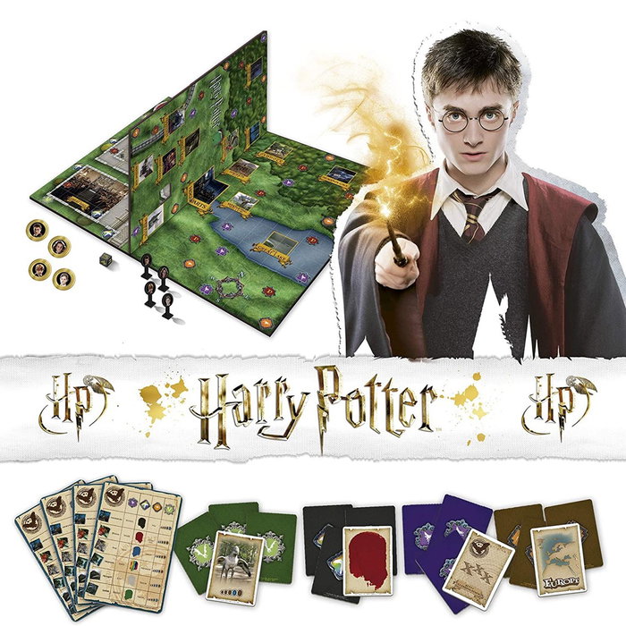 Jeu de Plateau Harry Potter Animales Fantásticos - Aventure Cooperative/Compétitive pour Toute la Famille, PEGI 6, 2-4 Joueurs Jeu de Plateau Harry Potter Animales Fantásticos - Aventure Cooperative/Compétitive pour Toute la Famille, PEGI 6, 2-4 Joueurs