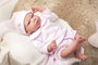Muñecas Arias Poupée Reborn Raquel 40 cm avec Couverture et Peluche, Version Espagnole