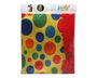 Sac à main motif clown 34x30 cm, design joyeux, pour costume, carnaval et fêtes d'enfants