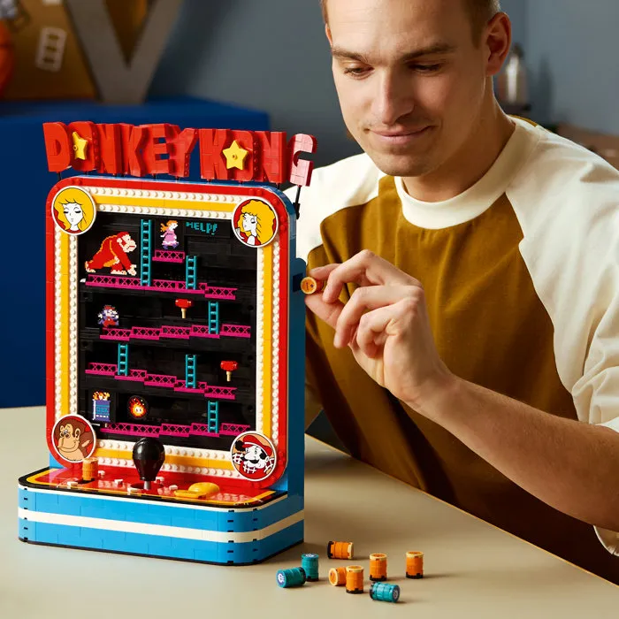 LEGO Donkey Kong Jeu d'Arcade - Maquette 3D Interactive