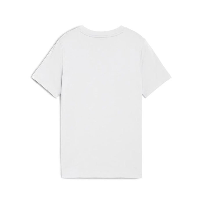 T shirt à manches courtes Enfant Puma Essentials Logo Lab B Blanc L