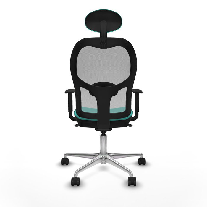 Piqueras y Crespo Chaise de Bureau Jorquera 1D086N1 Turquoise avec Appui-tête Piqueras y Crespo Chaise de Bureau Jorquera 1D086N1 Turquoise avec Appui-tête