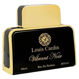 Louis Cardin Vibrant Noir Eau de Parfum pour Homme 95 ml