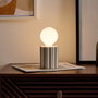 Home Deco Factory Lampe en Céramique Taupé
