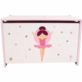 Fun House Coffret à jouets Danseuse Ballerine Rose et Blanc
