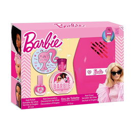 Cartoon Coffret Barbie 4 pièces - Parfum Notes Fruitées d'Agrumes et Florales + Kit Manucure
