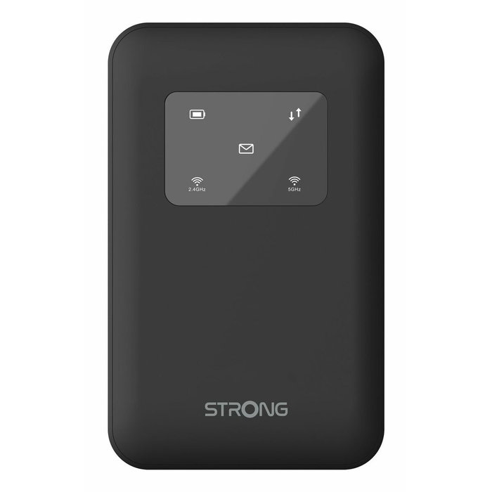 Router STRONG 4G+ LTE MiFi Hotspot Wi-Fi 900 Noir USB USB-C 3.2 Gen 1 (3.1 Gen 1) Wi-Fi 5 GHz