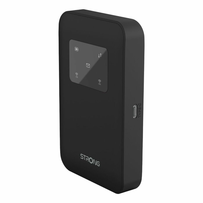 Router STRONG 4G+ LTE MiFi Hotspot Wi-Fi 900 Noir USB USB-C 3.2 Gen 1 (3.1 Gen 1) Wi-Fi 5 GHz