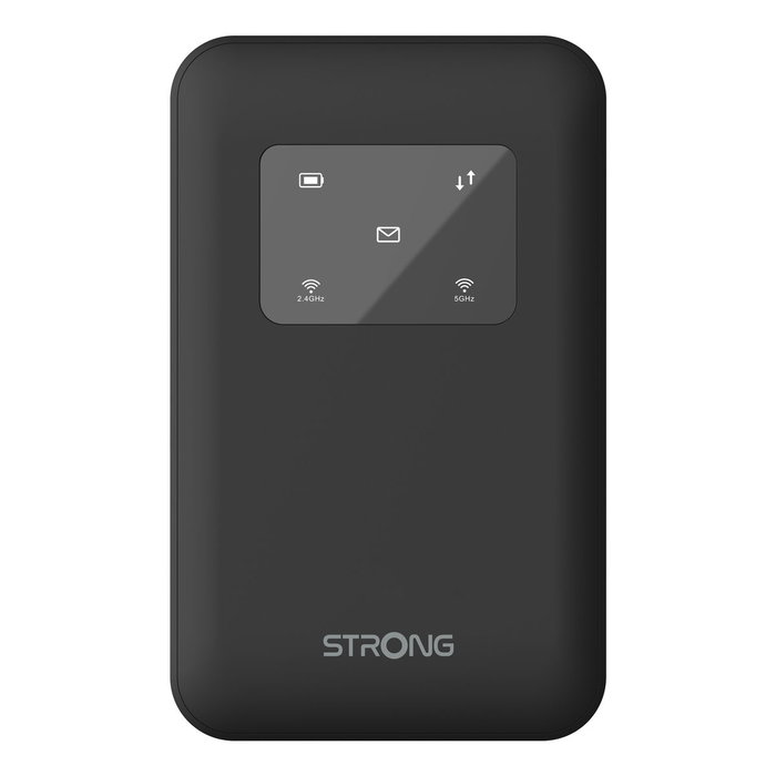 Router STRONG 4G+ LTE MiFi Hotspot Wi-Fi 900 Noir USB USB-C 3.2 Gen 1 (3.1 Gen 1) Wi-Fi 5 GHz