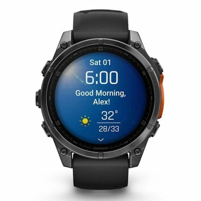 Garmin Montre GPS Fenix 8 - Cadran 47 mm Noir, Réf. 010-02904-00