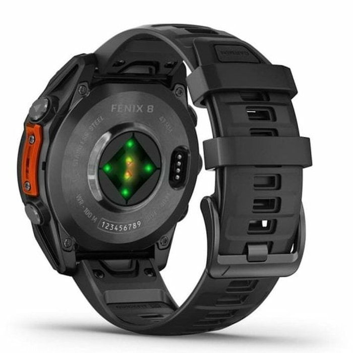 Garmin Montre GPS Fenix 8 - Cadran 47 mm Noir, Réf. 010-02904-00
