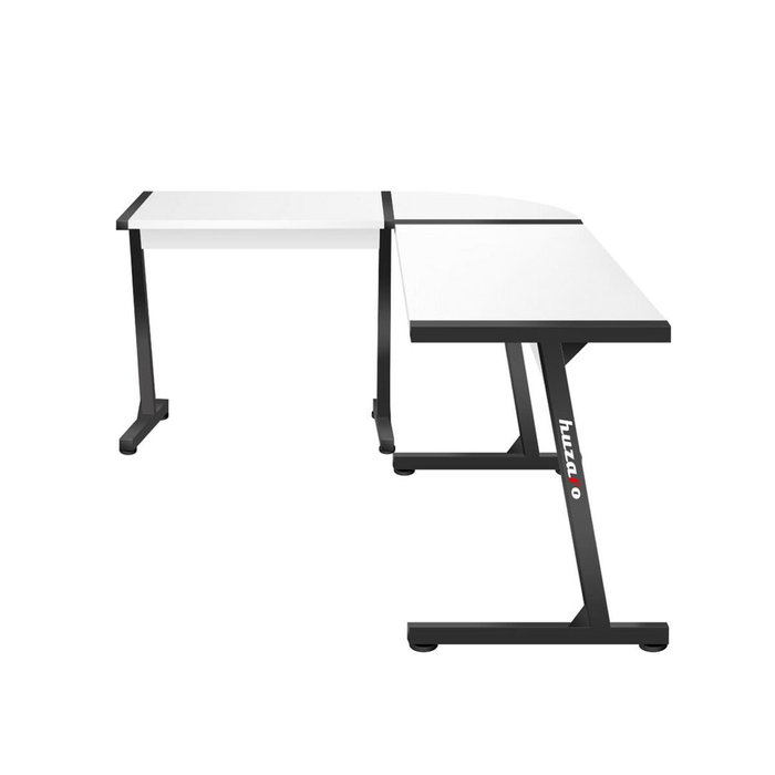 Bureau Huzaro HZ-Hero 6.0 Blanc Acier Fibre de Carbone 178 x 4 x 112 cm Bureau Huzaro HZ-Hero 6.0 Blanc Acier Fibre de Carbone 178 x 4 x 112 cm