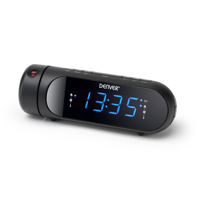 Denver Electronics Radio-réveil FM CPR-700 Noir