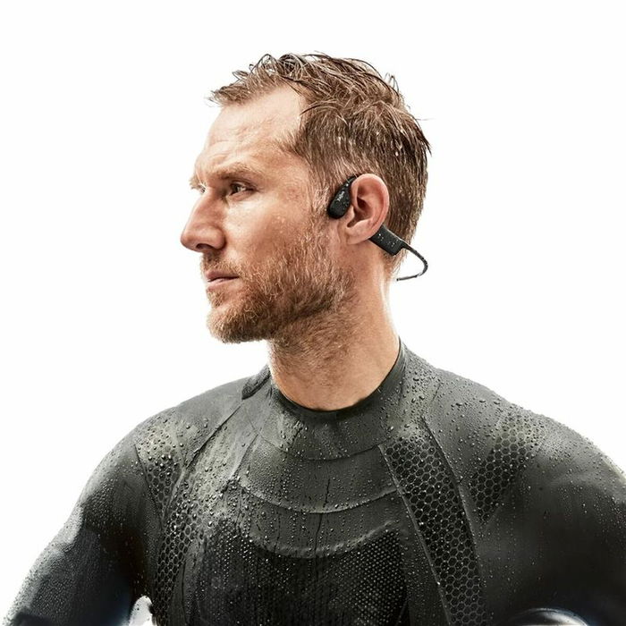 Shokz OpenSwim - Casque audio sans fil sport open-ear - IP68 (étanche) - Noir - Autonomie 8h
