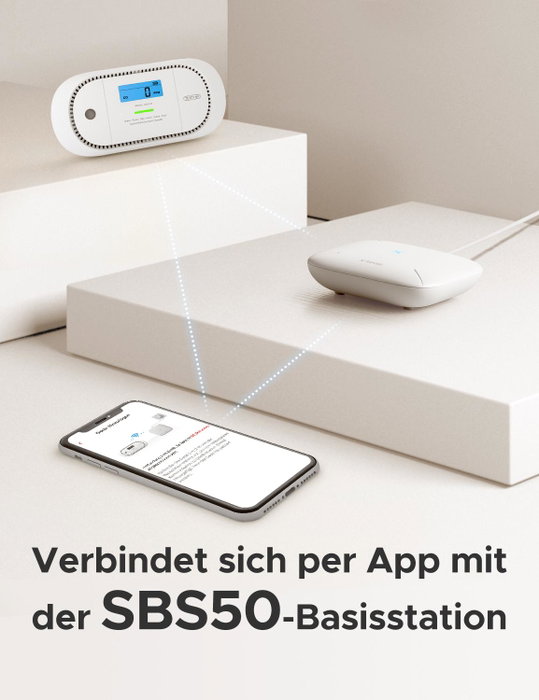 X-Sense Détecteur de monoxyde de carbone XC01-M Blanc