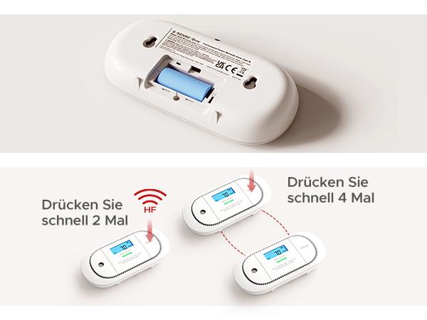 X-Sense Détecteur de monoxyde de carbone XC01-M Blanc