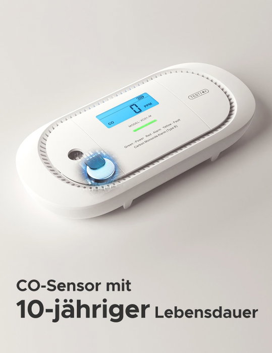 X-Sense Détecteur de monoxyde de carbone XC01-M Blanc