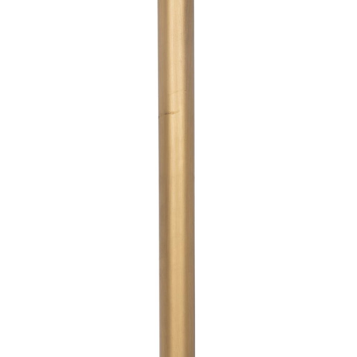 BigBuy Home Lampadaire Beige Naturel Métal 48,5 x 48,5 x 162 cm
