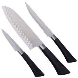 Day Jeu de 3 couteaux de cuisine en acier inoxydable