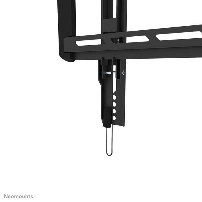 Neomounts WL35-550BL16 Support mural inclinable pour écrans plats TV 42 à 86 pouces (jusqu'à 60 kg), système magnétique pull & release, compatibilité VESA 100x100 à 600x400 mm, Noir