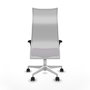 Piqueras y Crespo Chaise de Bureau Albacete XL Violet et Blanc
