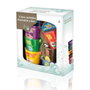 Tachan - Juego De Cubos Para Apilar - Set de 6 Cubes de Bain Empilables avec Animaux, Chiffres et Lettres pour Enfant dès 12 Mois - Jouet Éducatif pour Motricité