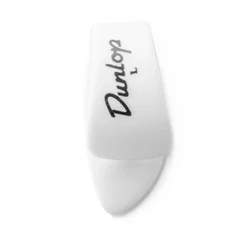 Dunlop Púas de pulgar White Large (pack de 4)