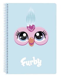 Furby Libreta cuarto - Carnet rigide 80 pages, format 15,5 x 22 x 1 cm - À partir de 3 ans