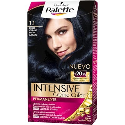 Schwarzkopf Palette Intensive 1.1-bleu noir