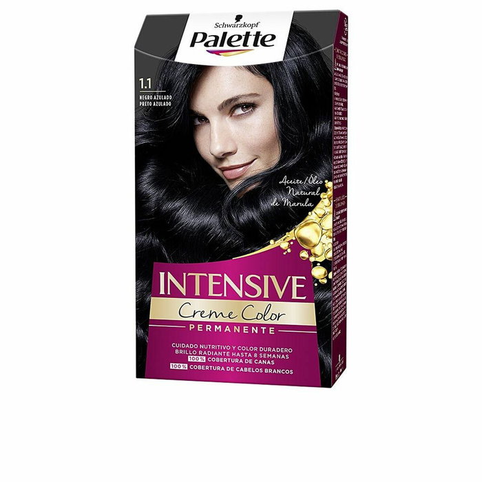 Schwarzkopf Palette Intensive 1.1-bleu noir