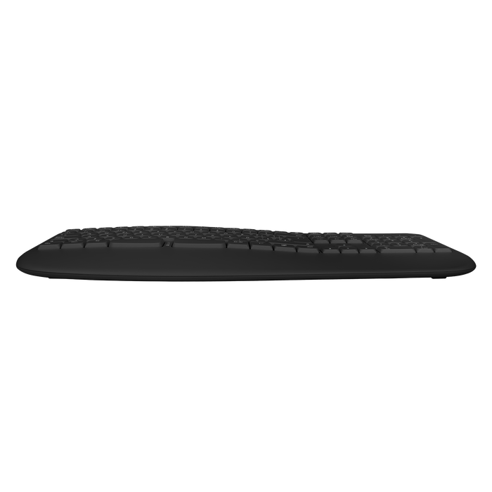 Phoenix technologies K201 Clavier Ergonomique Sans Fil 2.4GHz, 14 Touches Multimédia