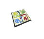 Rama Jeu de Parchis pour 4 Joueurs 22.5 x 25 x 2 cm en Plastique - Langues: Espagnol, Français, Portugais, Anglais