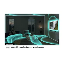 Samsung S-Series HW-S710D/XE - Barre de son 3.1 canaux avec caisson de basses sans fil 6.5" et Dolby Atmos, Bluetooth, Wi-Fi, HDMI eARC - Noir Titane 2024
