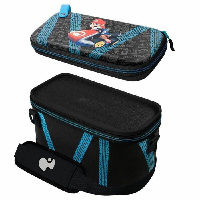 PDP Sacoche de voyage Overnight Glow Mario Kart pour Nintendo Switch - Noir et Bleu PDP Sacoche de voyage Overnight Glow Mario Kart pour Nintendo Switch - Noir et Bleu