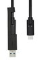 ProXtend Câble USB-C 3.2 G2 avec adaptateur USB-A 1M
