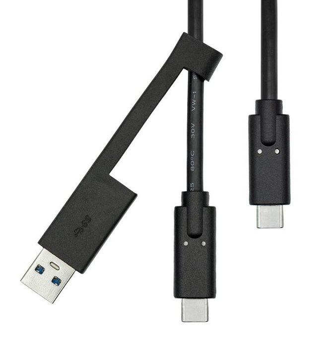 ProXtend Câble USB-C 3.2 G2 avec adaptateur USB-A 1M ProXtend Câble USB-C 3.2 G2 avec adaptateur USB-A 1M