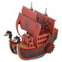 BANDAI HOBBY Figura Model Kit Nine Snake Kuja Pirate Ship One Piece 15cm