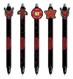 Stranger Things Stylo gel effaçable Hellfire Club Présentoir (30)