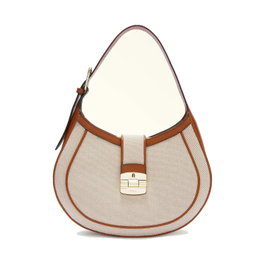 FURLA Sac Club 2 naturale+cognac h