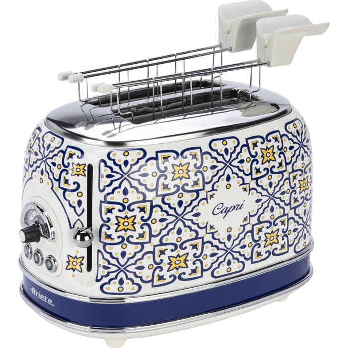 Ariete 155 CAPRI Grille-pain 2 fentes Bleu / Blanc