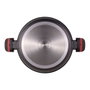 Marmite avec couvercle San Ignacio denia experto Aluminium fondu Rouge