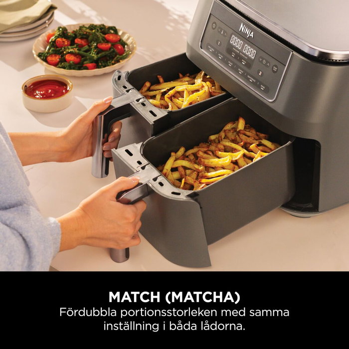 Friteuse à Air NINJA DZ300EU Gris 2400 W 7,6 L